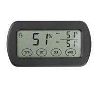 LjwZekyrnt LCD Tactile Hygrothermographe Thermomètre Hygromètre Électronique Température Intérieure Humidité Compteur Thermomètre Détecteur