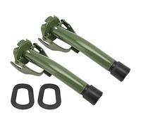 LjwZekyrnt Lot de 2 jerricans de gaz de rechange universels et flexibles en métal - Kit de purge pour bidon d'eau et d'huile