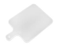 LjwZekyrnt Moule de plateau en silicone avec poignée, dessous de verre en résine fait à la main, assiette à fruits