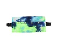 LjwZekyrnt Reptile Sling Carrier Soft Cozy Coral Fleece Pet Travel Sac de voyage STRAP ALIGNABLE POUR LES LIZARDS ET DRAGONS BARGE (Vert bleu)