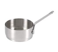 LjwZekyrnt Sauce à sauce en acier inoxydable, bol à sauce, ustensile de table, outil de cuisine avec poignée