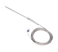 LjwZekyrnt Thermocouple K Type 150 mm Sonde 0 °C à 600 ℃ Réponse Rapide 5 Mètres de Longueur Capteur de Température Thermocouple