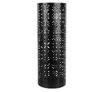 LjwZekyrnt Umbrella Holder Round Rust Proof Stylish Hollow Copper Pattern Metal Umbrella Holder Bin for Home Entryway (M)