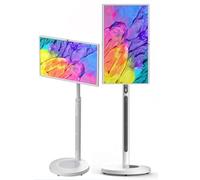 LJXFYSD 24"/27"/32" Écran Intelligent Portable sur roulettes, Moniteur Portable, Intégrant Un Appareil Photo 8Mp/13MP, Système D'exploitation Android (4+64GB/8+128GB)