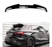 ljxwzh ABS/Becquet de Toit arrière de Voiture pour Audi A3 S3 RS3 8Y Sportback 2020-2024, aileron arrière de hayon, becquet de Vent Fixe, 1 pièces