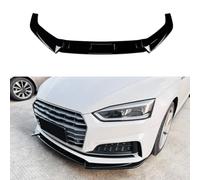 ljxwzh Becquet de Pare-Chocs Avant de Voiture pour Audi A5 S5 SLINE F5 2017-2020,Diffuseur de Lèvre de Séparateur de Menton de Pare-Chocs,Matériau ABS