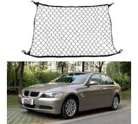 ljxwzh Filet de Coffre de Voiture pour BMW 3 Series E90 E91 E92 E93 2005-2011, Filet de Rangement Élastique pour Bagages/Coffre, Poche de Support en Filet en Nylon