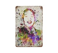 LJYdesigins Plaque en aluminium Martin Luther King en couleur, pour maison, salle de bain et café, bar, 20,3 x 30,5 cm
