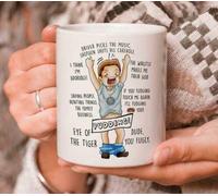 LJYFCSLTD Mug en Céramique Blanc 11oz Supernatural Dean Winchester Oh My Pudding Quotes