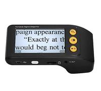 LJYKBFL Loupe numérique Portable avec écran LCD, Zoom réglable pour Une Lecture améliorée, idéale pour l'assistance aux Personnes malvoyantes