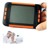 LJYKBFL Loupe vidéo numérique, loupe Portable pour Seniors, 19 Modes de Couleur, idéale pour Lire journaux et Magazines