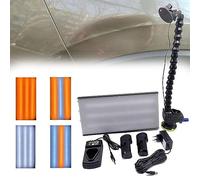 LJYKBFL Outil de débosselage de Voiture avec Lampe LED intégrée, Lampe de débosselage Portable Rechargeable 18 V et Batterie 6000 mAh