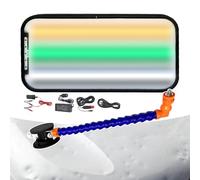 LJYKBFL Outils de débosselage sans Peinture | Lampe LED de Bord avec réflecteur | Lampe Portable pour débosselage | avec Support Double Fonction de 40 cm et Lampe de Test pour Bandes de carrosserie