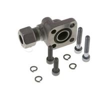 LK 35 Coude Bride de pompe Fonte malléable avec 12L (M18x1.5)