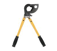 LK - 760L Ratchet Cable Cutter, Manual Wire Cutting Tool with 45# Steel Blade and Ergonomic PC Handle, Cuts Up to 500mm² Aluminum and Stranded Wires for Electricians and Technician