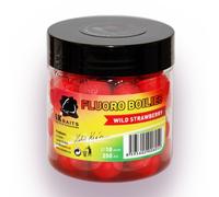 LK Baits Fluoro Boilies 18mm 250ml Flavour : Wild Strawberry