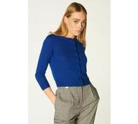 LK Bennett Cd Bonnie - Crew Neck Car Blue Taille: XS | Cardigans Outlet | Femme | Bleu