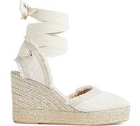 LK Bennett Cs Sofia Frayed Edge Espa Ecru Taille: 37 | Espadrilles Outlet | Femme | Marron