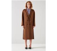 LK Bennett Ct Tilda Maxi Double Cognac Taille: L | Manteaux à double boutonnage Outlet | Femme