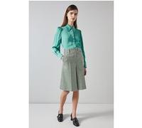 LK Bennett Daphne Tailored Shorts Green/cream Taille: 12 | Shorts de Sport Outlet | Femme | Vert