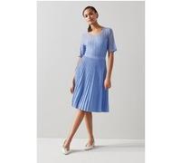 LK Bennett Dr Anna Skater Hyacinth Taille: XS | Robes Outlet | Femme