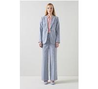 LK Bennett Gene Wide Wide-leg & Flared Jeans Blue/white Taille: 20 | Évasés pantalons Outlet | Femme | Bleu