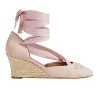 LK Bennett Lana - Eevi Open Wedge Pale Rose Taille: 38 | Espadrilles Outlet | Femme | Rose