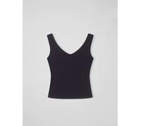 LK Bennett LK Bennett Black Viscose Athena Vest Top