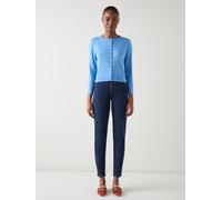 LK Bennett LK Bennett Blue Lottie Plain Fine Gauge Cardigan