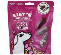 Lily's Kitchen Duck & Venison Sausages Friandises Saucisse Canard Et Chevreuil Chiens 70g