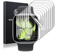 LK Protection D'Écran Pour Apple Watch Series 11/10 42mm 8 Pcs Films | HD Transparent Tpu Flexible, Anti-Poussière, Sans Bulles, Capacité D'Auto-Guérison, Couverture Complète Pour iwatch 42mm