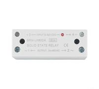 - LK80DA Rail intégré à semi-conducteurs pour relais 80 A DC contrôle AC monophasé petit module avec dissipateur thermique pour installation sur rail DIN standard de 35 mm