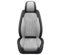 LKABXZ Housses de siège de Voiture pour Benz A-Class W177 A35 A45 S AMG 4MATIC 2019-2024, Ensemble Complet de protecteurs de siège Auto en Cuir imperméable, Gray