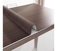 LKAMCBZMF Des autocollants de meubles de table, Autocollant de table en PVC imperméable à l'eau, protection de table décorative, nappe effet bois à décoller et à coller(Holzoptik Folie 003,60x500cm)