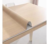 LKAMCBZMF Des autocollants de meubles de table, Autocollant de table en PVC imperméable à l'eau, protection de table décorative, nappe effet bois à décoller et à coller(Holzoptik Folie 006,120X300cm)