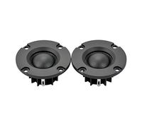 LKAMCBZMF Haut-Parleur de Basse, Tweeters à dôme en Film de Soie 2 Pouces 4 6 8 ohms 15 W en néodyme 20 cœurs, Lot de 2(6 ohm)