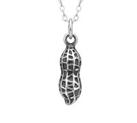 LKBEADS Collier avec surnom « future maman » (cacahuète) |LK_NLC_02653 | plated 22mm round gorilla medallion animal charm necklace engraved wildlife pendant with 18 inch cable