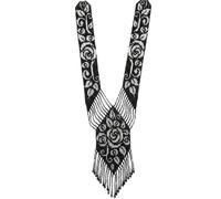 LKBEADS Collier Gerdan ukrainien à fleurs de rose, perles de rocaille, bijou traditionnel multicolore fait main |LK_UKRN_1226