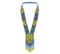 LKBEADS Collier Gerdan ukrainien rose dorée, perles de rocaille, bijou traditionnel multicolore fait main | LK_UKRN_0399
