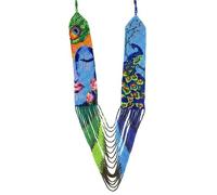 LKBEADS Collier ukrainien Gerdan à l'effigie de Krishna et du Paon, orné de perles de rocaille multicolores et fait main |LK_UKRN_1123