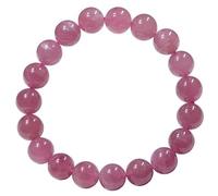 LKDCNUP Bracelet porte-bonheur, Bracelet Quartz Rose for femmes cristal violet vieux poudre minérale cadeau