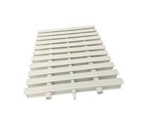 LKDCNUP Grille de vidange pour Piscine, Grille de Drainage for Piscine, Grille trop-Plein for, gouttière Salle Bain épissable, Couvercle Drain Sol en Plastique for intérieur et extérieur