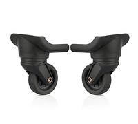 LKDCNUP roulettes pour valises, Roue de Remplacement Bagage, pivotant à 360 degrés, réparation muette, Roue, Roues Valise, pièces Spinner (lot 2 Paires)
