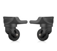 LKDCNUP roulettes pour valises, Roue de Remplacement Bagage, pivotant à 360 degrés, réparation muette, Roue, Roues Valise, pièces Spinner (lot 2 Paires)