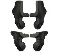 LKDCNUP roulettes pour valises, Roue de Remplacement Bagage, pivotant à 360 degrés, réparation muette, Roue, Roues Valise, pièces Spinner