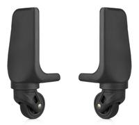LKDCNUP roulettes pour valises, Roue de Remplacement Bagage, pivotant à 360 degrés, réparation muette, Roue, Roues Valise, pièces Spinner (lot 2 Paires)