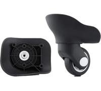 LKDCNUP roulettes pour valises, Roue de Remplacement Bagages, Roue muette Bagage pivotante à 360 degrés, Valise, Roues réparation, pièces Spinner