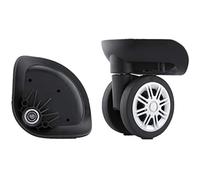 LKDCNUP roulettes pour valises, Roue de Remplacement Bagages, Roue muette Bagage pivotante à 360 degrés, Valise, Roues réparation, pièces Spinner