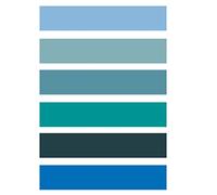 LKDCNUP Ruban adhésif coloré, Ensemble de rubans Washi, 6 pièces ruban masquage coloré-0,35 "x 3,2 mètres, couleur unie for bricolage, fournitures scrapbooking