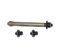 LKfjnhePF Antivol Roue Velo Embouts de moyeu/Axe traversant Kit Conversion d'essieu Adaptateurs avec Capuchon latéral(Front 12x100mm TA)